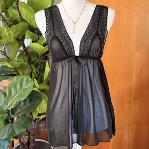 Women's Black Nightwear